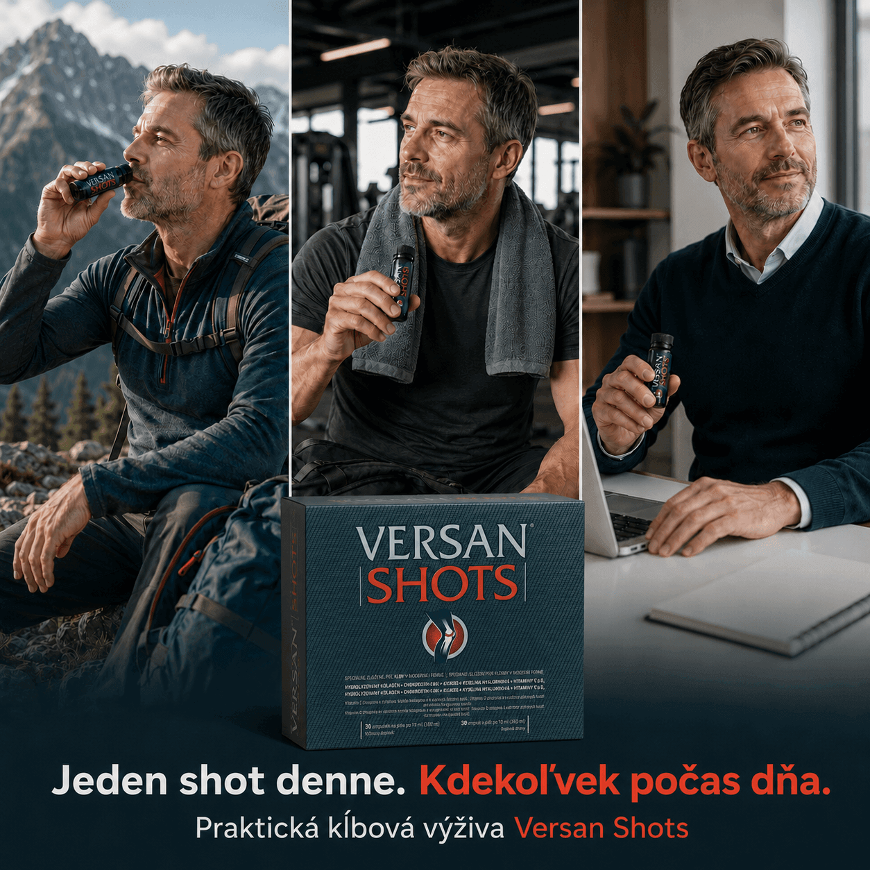 tekuta klbova vyuziva Versan Shots eshop